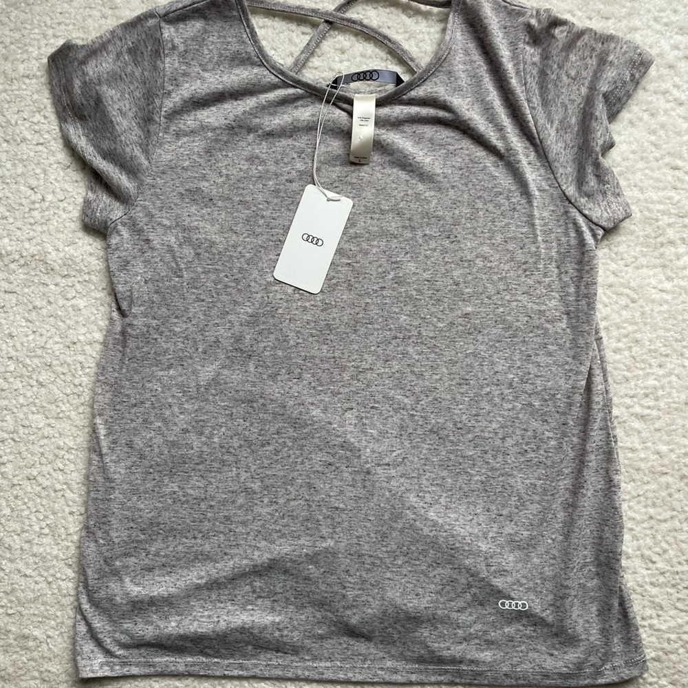 Audi gray t-shirt, brand new with tags